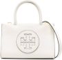 Tory Burch Leren shopper Beige - Thumbnail 1