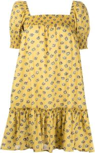 Tory Burch Maxi-jurk met bloemenprint Geel