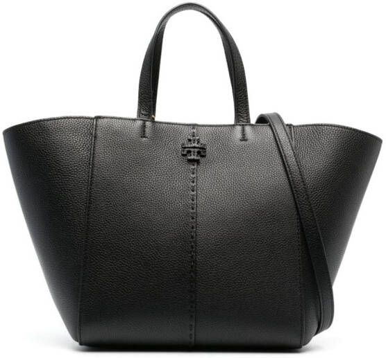 Tory Burch McGraw Carryall handtas Zwart