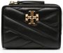 Tory Burch Portemonnee met chevron-streep Zwart - Thumbnail 1