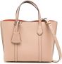 Tory Burch small Perry triple-compartment tote bag Roze - Thumbnail 1