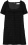 Tory Burch Tweed mini-jurk Zwart - Thumbnail 1