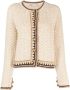 Tory Burch Vest met ronde hals Beige - Thumbnail 1