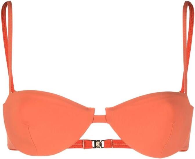 TOTEME Bikinitop met print Oranje