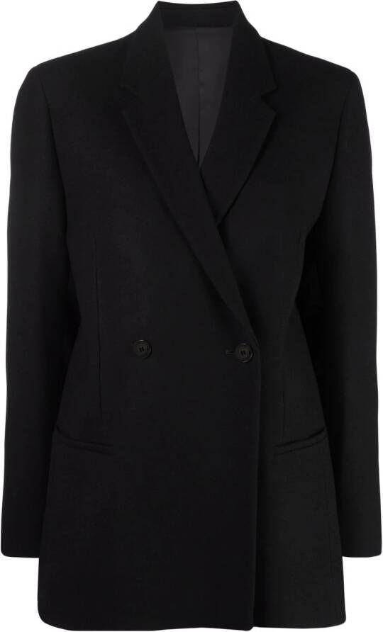 TOTEME Blazer met dubbele rij knopen Zwart