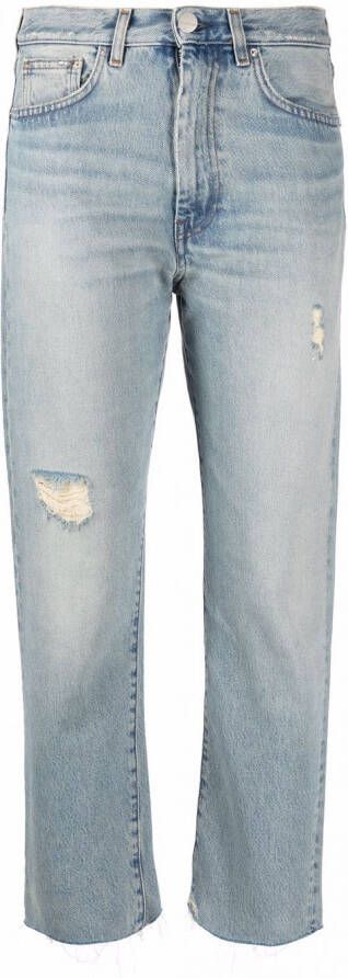 TOTEME Cropped jeans Blauw
