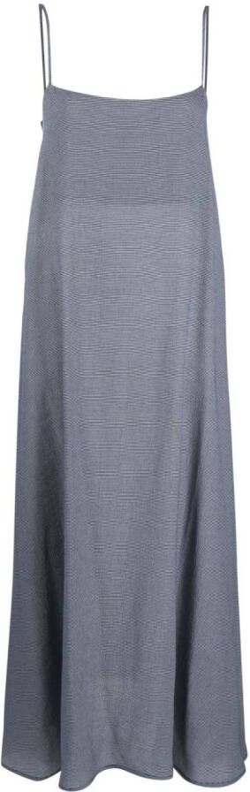 TOTEME Flared maxi-jurk Blauw