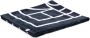 TOTEME Strandlaken met logo-jacquard Wit - Thumbnail 1
