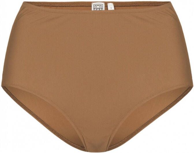 TOTEME High waist bikinislip Bruin