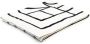 TOTEME Strandhanddoek met logo jacquard Zwart - Thumbnail 1