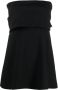 TOTEME Strapless top Zwart - Thumbnail 1