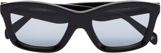 TOTEME The Classics zonnebril met vierkant montuur Zwart