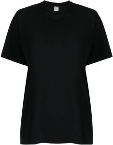 TOTEME T-shirt met ronde hals Zwart