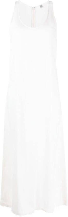 TOTEME Mouwloze maxi-jurk Wit