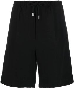 TOTEME Shorts met trekkoordtaille Zwart