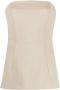 TOVE Strapless top Beige - Thumbnail 1