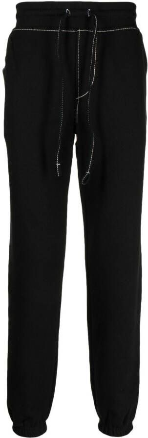 True Religion Trainingsbroek met contrasterend stiksel Zwart