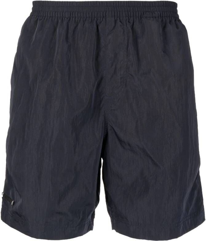 TRUE TRIBE Shorts met elastische tailleband Blauw