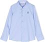 TRUSSARDI JUNIOR Shirt met geborduurd logo Blauw - Thumbnail 1