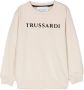 TRUSSARDI JUNIOR Sweater met logoprint Beige - Thumbnail 1