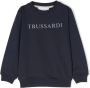 TRUSSARDI JUNIOR Sweater met logoprint Blauw - Thumbnail 1