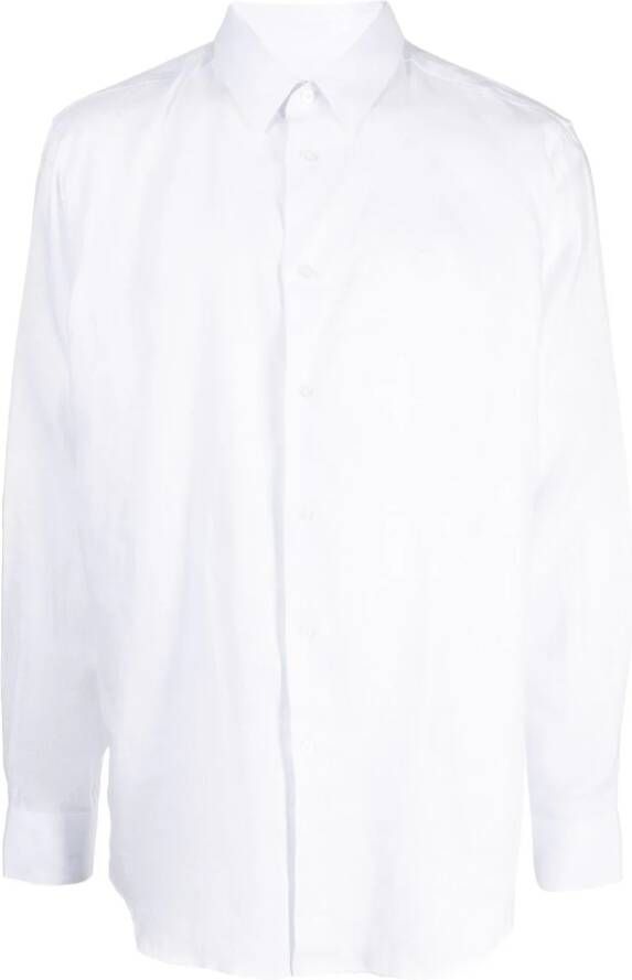 Trussardi Overhemd van popeline Wit