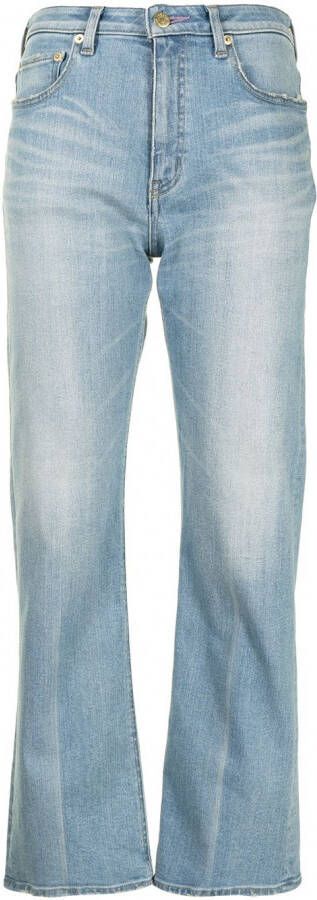 Tu es mon Tresor Flared jeans Blauw