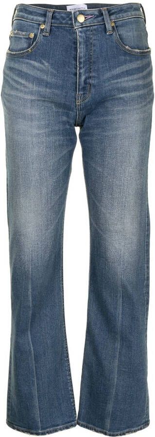 Tu es mon Tresor Flared jeans Blauw