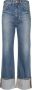 Tu es mon Tresor Flared jeans Blauw - Thumbnail 1