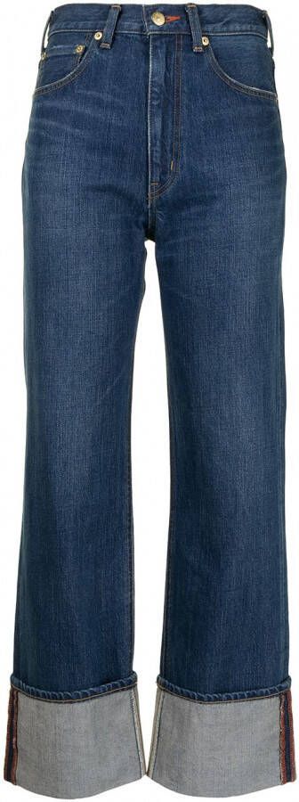 Tu es mon Tresor Straight jeans Blauw