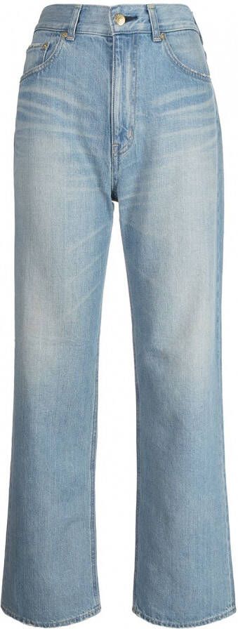 Tu es mon Tresor Straight jeans Blauw