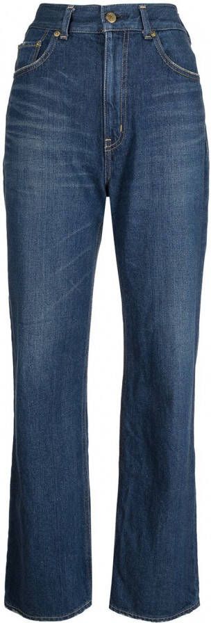 Tu es mon Tresor Straight jeans Blauw