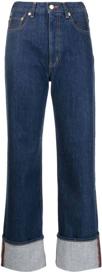 Tu es mon Tresor Straight jeans Blauw