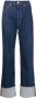 Tu es mon Tresor Straight jeans Blauw - Thumbnail 1