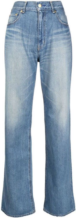 Tu es mon Tresor Straight jeans Blauw