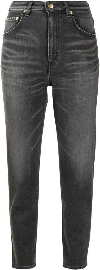 Tu es mon Tresor Straight jeans Zwart