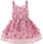 Tulleen Jurk met bloe patch Roze - Thumbnail 1