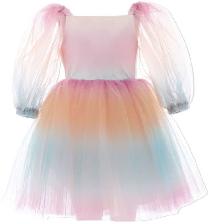 Tulleen Tulen jurk Blauw