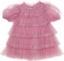 Tutu Du Monde Bebé Love Parade jurk met tulen vlak Roze - Thumbnail 1