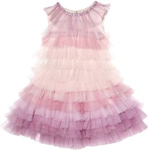 Tutu Du Monde Bebé Obsession jurk met tulen vlak Roze