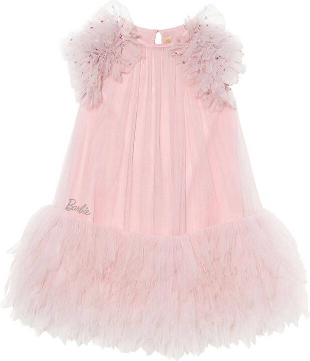 Tutu Du Monde x Barbie Florida Dreaming tulen jurk Roze