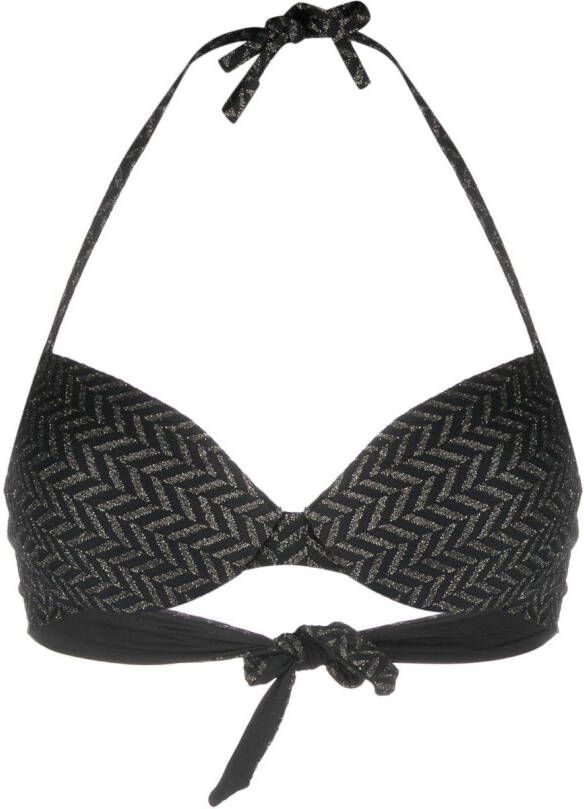 TWINSET Balconette bikinitop Zwart