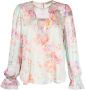 TWINSET Blouse met bloemenprint Groen - Thumbnail 1