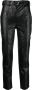 TWINSET Broek van imitatieleer Zwart - Thumbnail 1