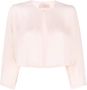 TWINSET Cropped blouse Roze - Thumbnail 1