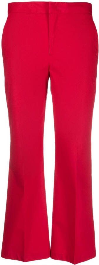 TWINSET Cropped pantalon Rood