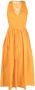 TWINSET Flared jurk Oranje - Thumbnail 1