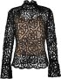 TWINSET Gelaagd blouse Zwart - Thumbnail 1