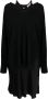 TWINSET Gelaagde sweaterjurk Zwart - Thumbnail 1