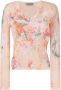 TWINSET Geribbelde blouse Oranje - Thumbnail 1